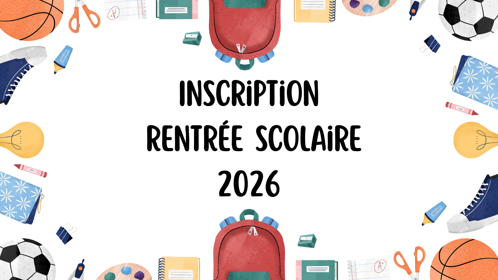 Inscriptions école